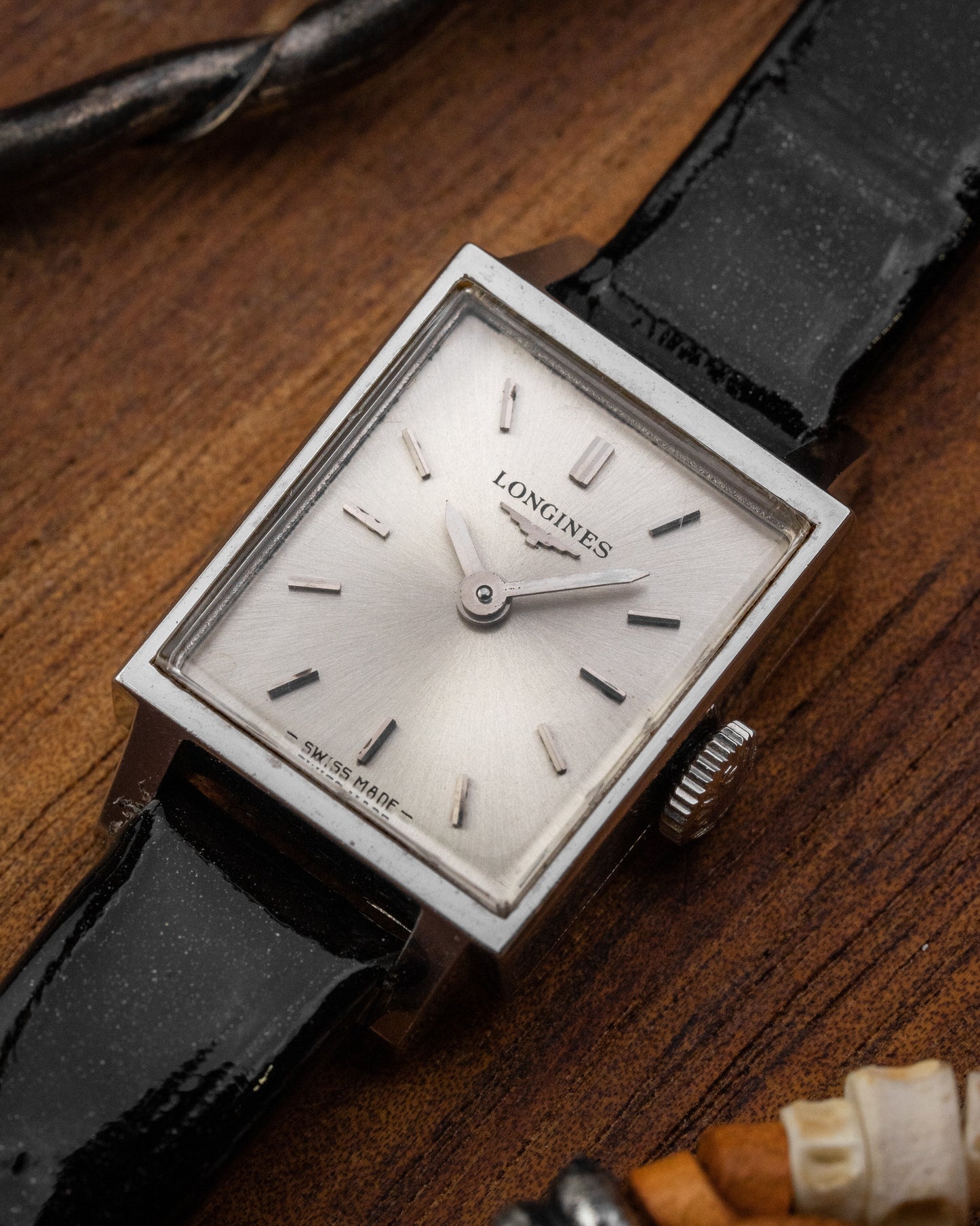 Longines Rectangular Tank Ladies Ref. 7477-8 (Cal. 410)