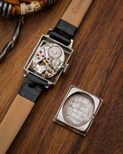 Longines Rectangular Tank Ladies Ref. 7477-8 (Cal. 410)