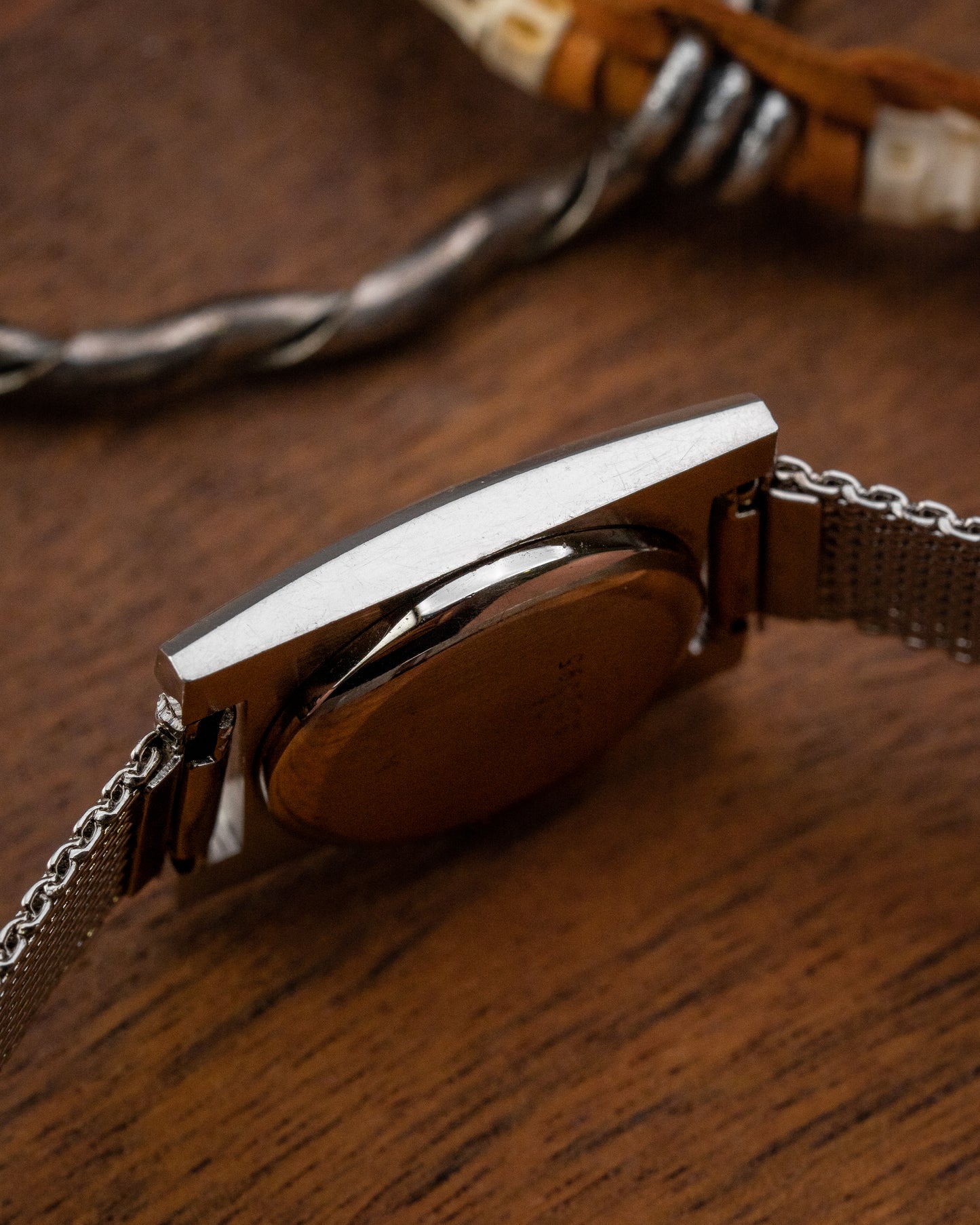 Longines Flagship "Tank Normale" Oval Blue Roman dial Ref. 8638-2 (Cal. 410)