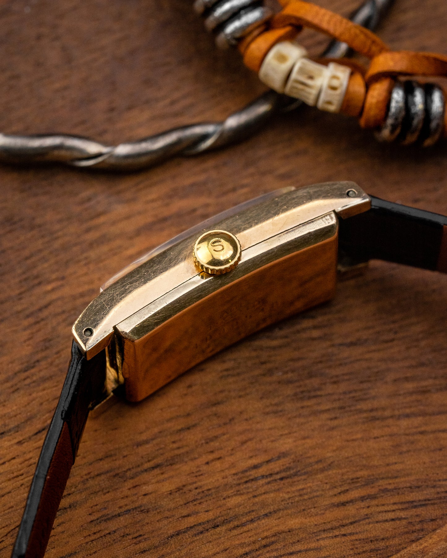 Lady Seiko "Tank style" Gold