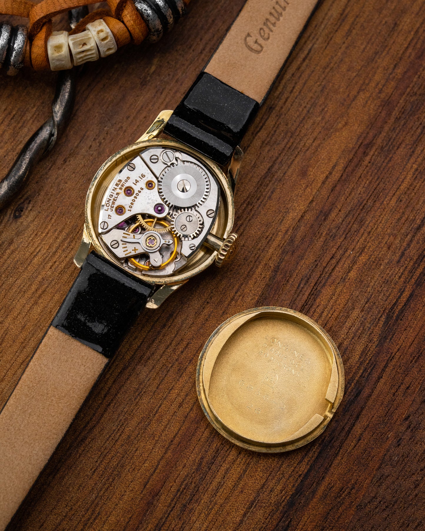 Longines Fancy "Helical Lugs" Gold Ladies Ref. 6832 (Cal. 14.16)