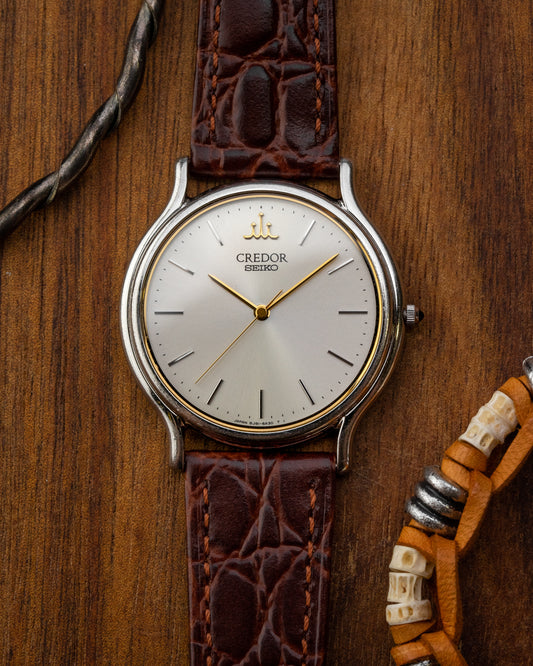 Credor Seiko "Super-Slim" Two Tone 8J81-6A30