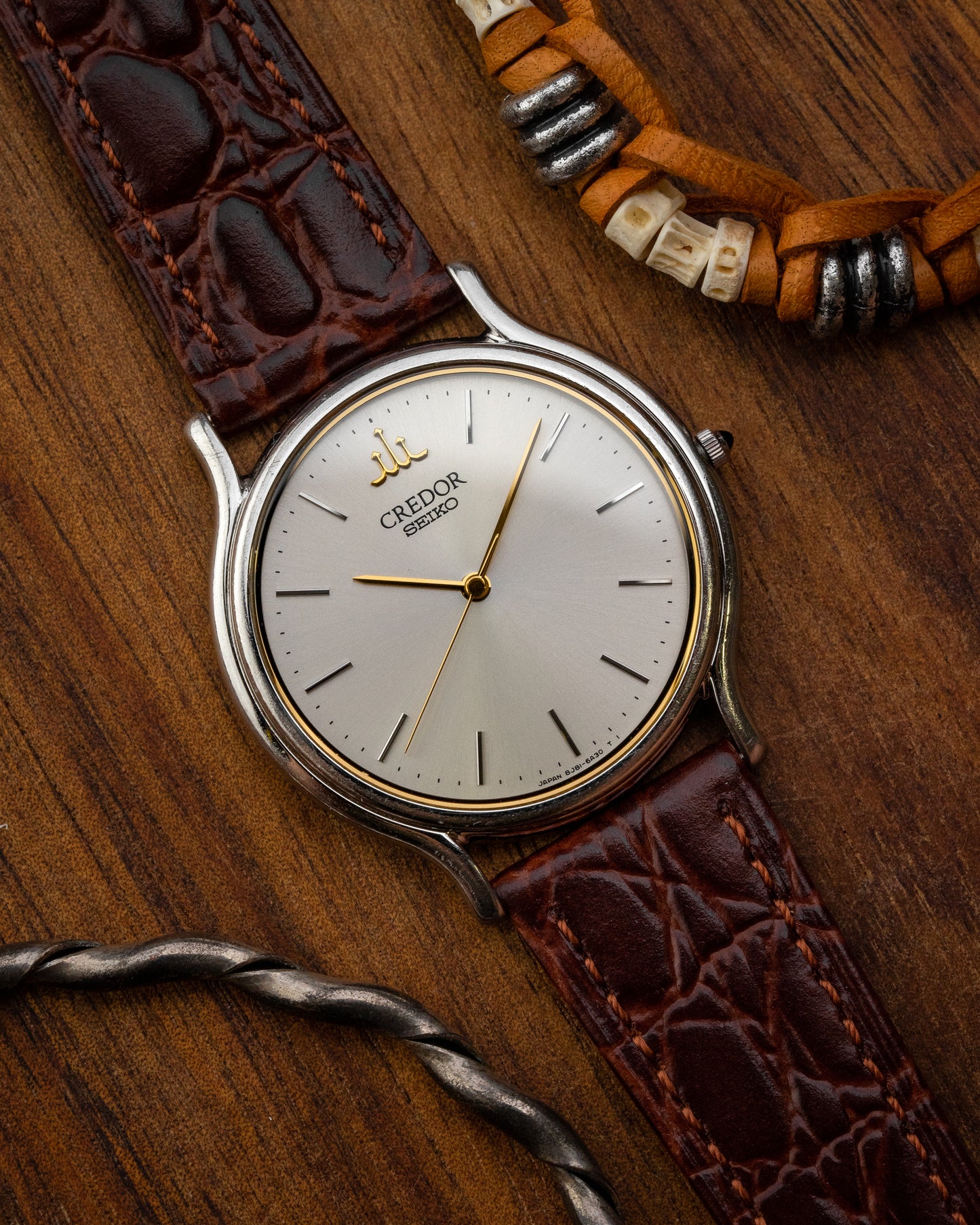 Credor Seiko "Super-Slim" Two Tone 8J81-6A30