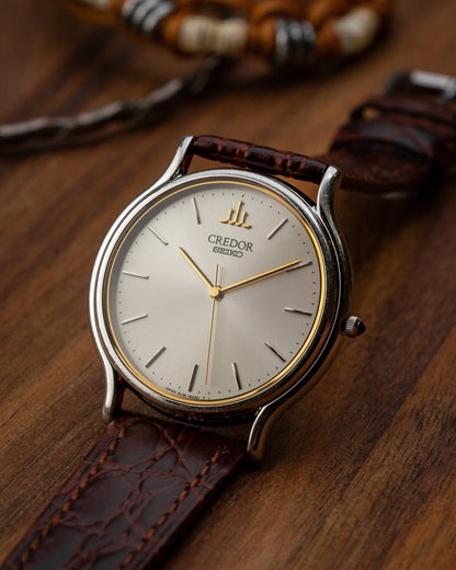 Credor Seiko "Super-Slim" Two Tone 8J81-6A30