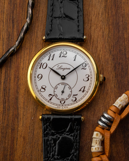 Longines Classique "Vendome" Breguet dial Gold Ref. 3207 (Cal. 846.4)