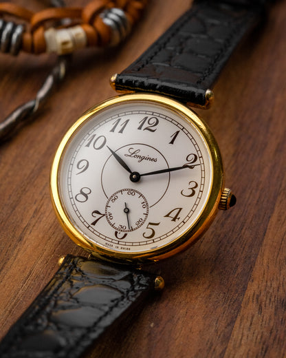 Longines Classique "Vendome" Breguet dial Gold Ref. 3207 (Cal. 846.4)