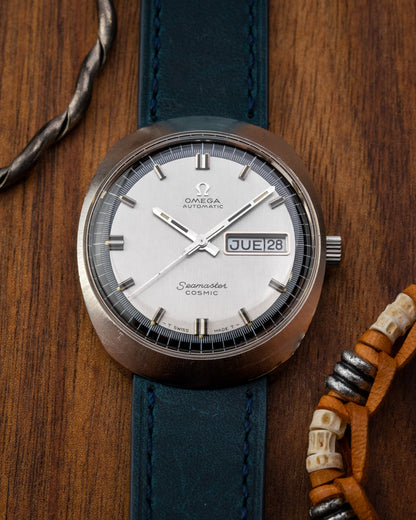 Omega Seamaster Cosmic "Helmet" Automatic Day-Date Ref. 166.035 (Cal. 752)