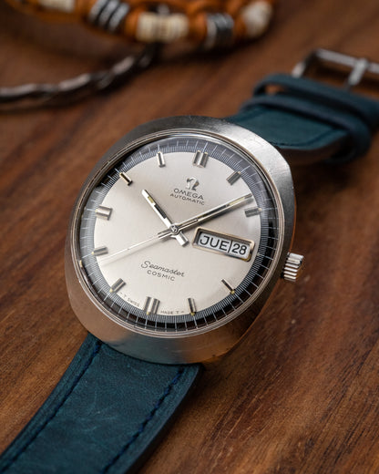 Omega Seamaster Cosmic "Helmet" Automatic Day-Date Ref. 166.035 (Cal. 752)