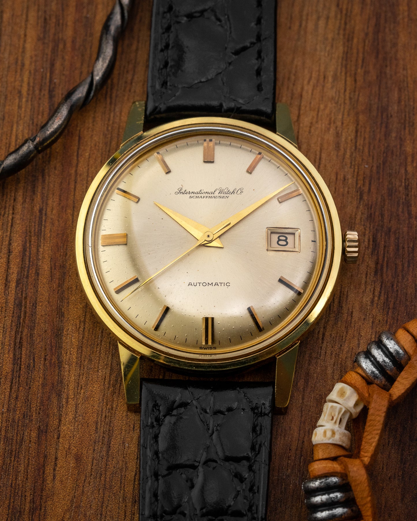 IWC Automatic Date Gold Ref. R813A (Cal. 8541)