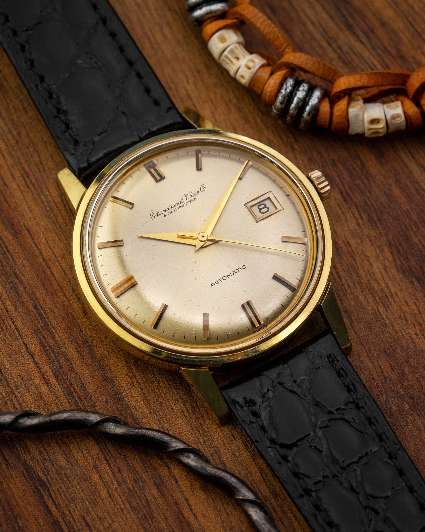 IWC Automatic Date Gold Ref. R813A (Cal. 8541)