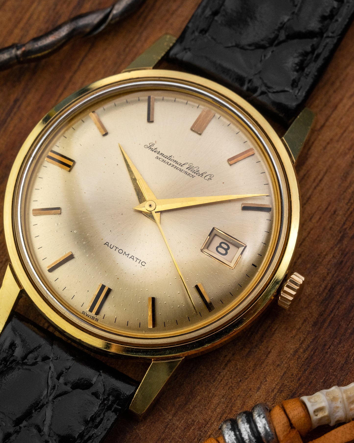 IWC Automatic Date Gold Ref. R813A (Cal. 8541)