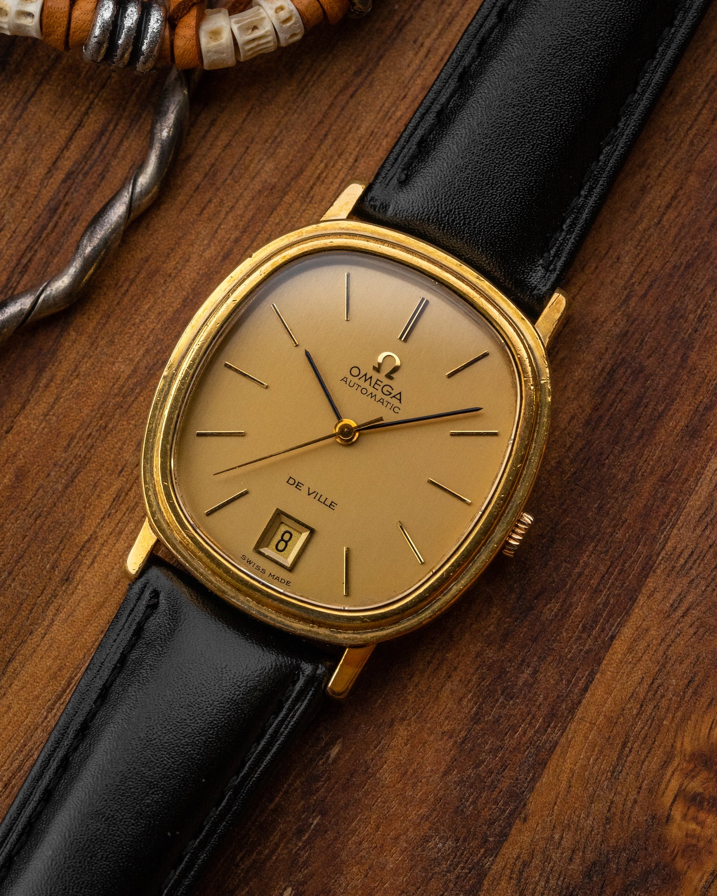 Omega De Ville “Ellipse” Automatic Date Gold Ref. 162.0063 (Cal. 1012)