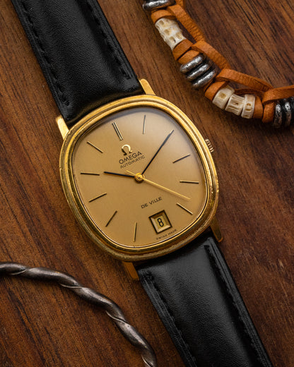 Omega De Ville “Ellipse” Automatic Date Gold Ref. 162.0063 (Cal. 1012)