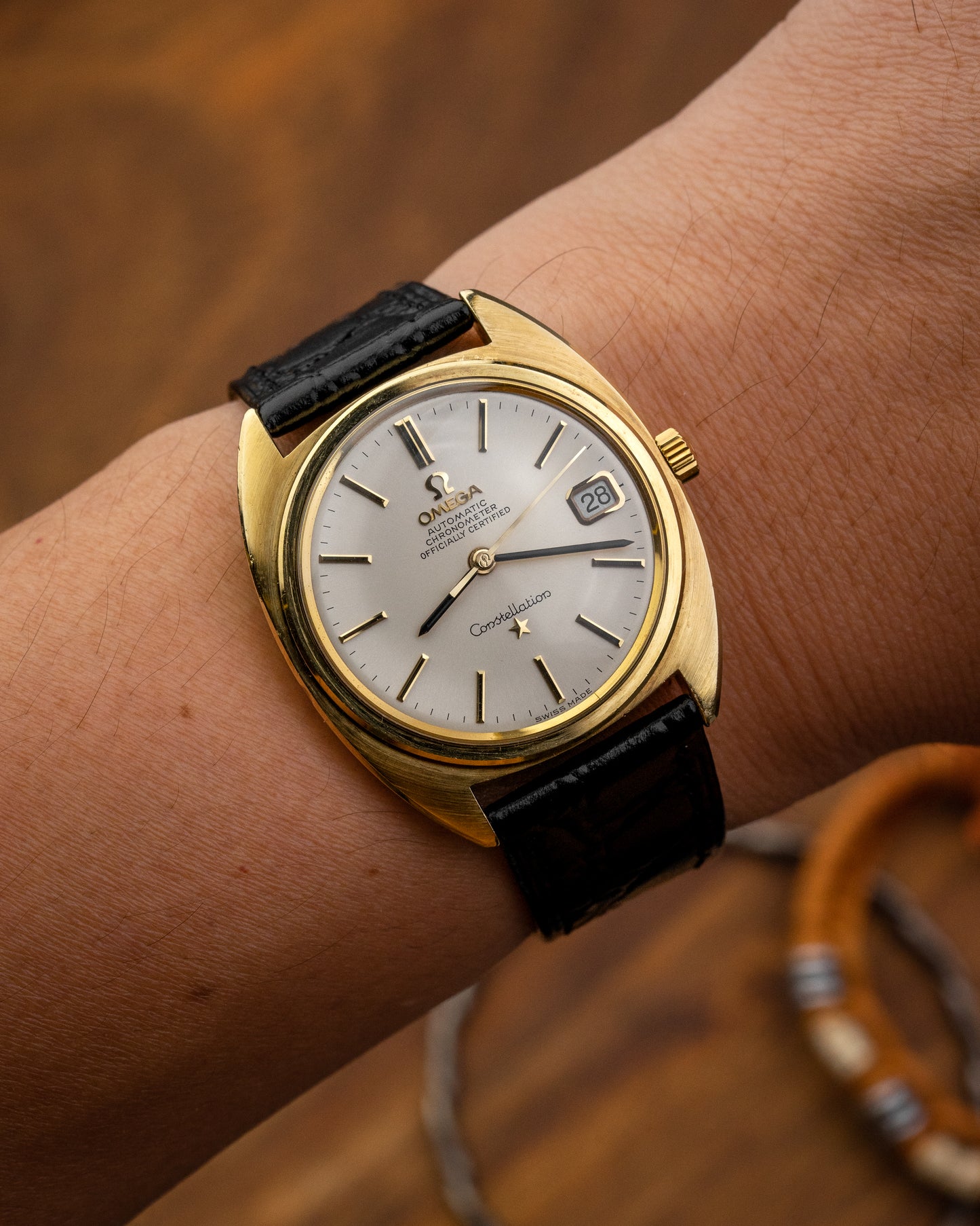 Omega Constellation Chronometer Gold Capped Ref. 168.017 (Cal. 564)