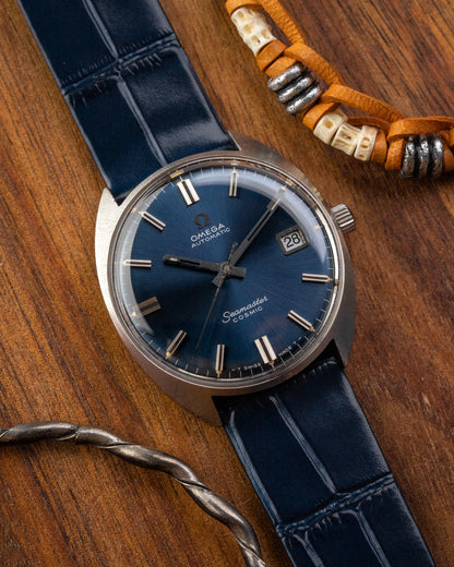Omega Seamaster Cosmic Automatic Date Blue dial Ref. 166.026 (Cal. 565)