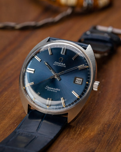 Omega Seamaster Cosmic Automatic Date Blue dial Ref. 166.026 (Cal. 565)