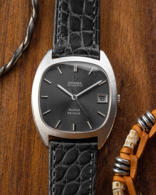 Omega De Ville “Meister” Automatic Date Grey dial Ref. 162.045 (Cal. 1002)