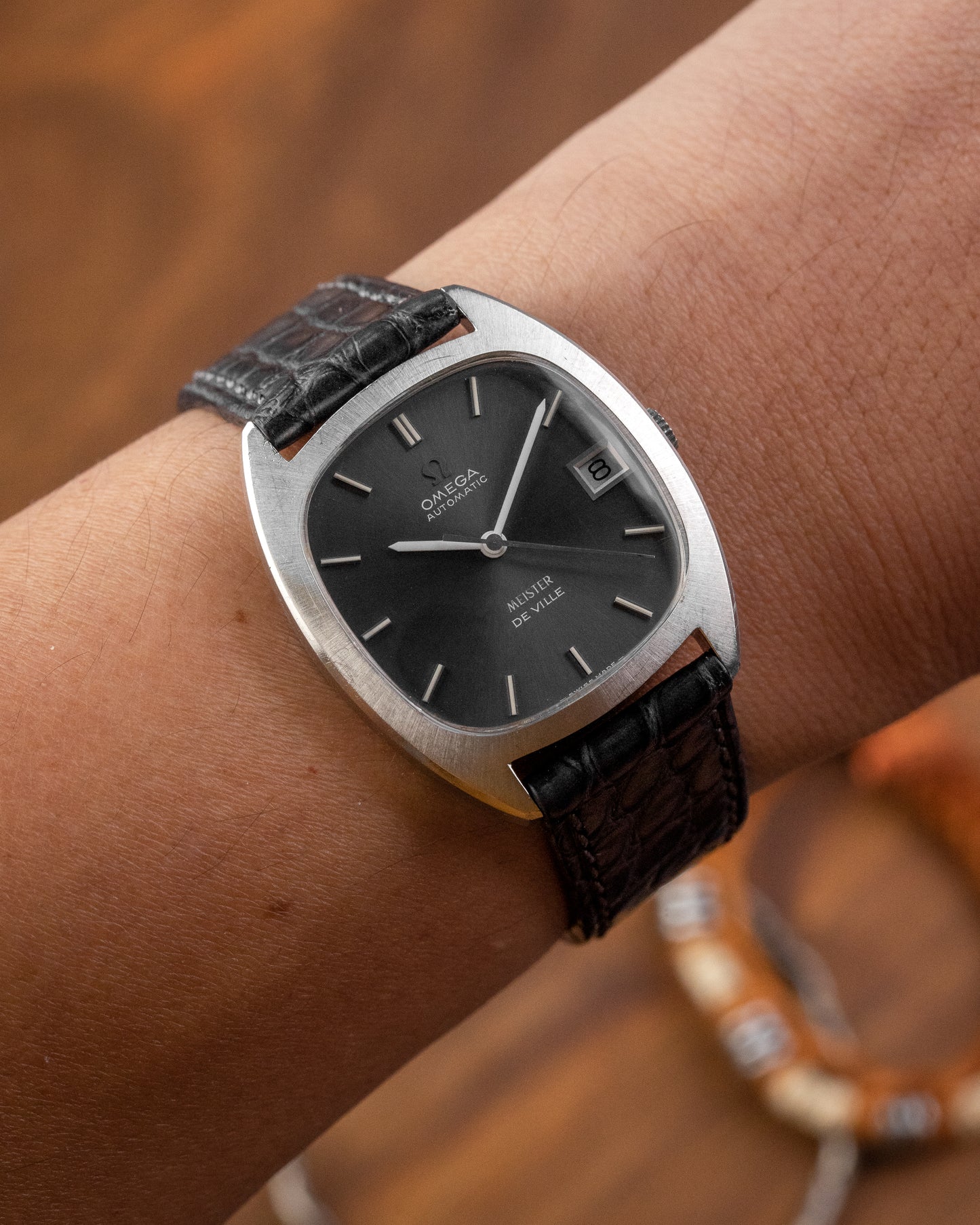 Omega De Ville “Meister” Automatic Date Grey dial Ref. 162.045 (Cal. 1002)