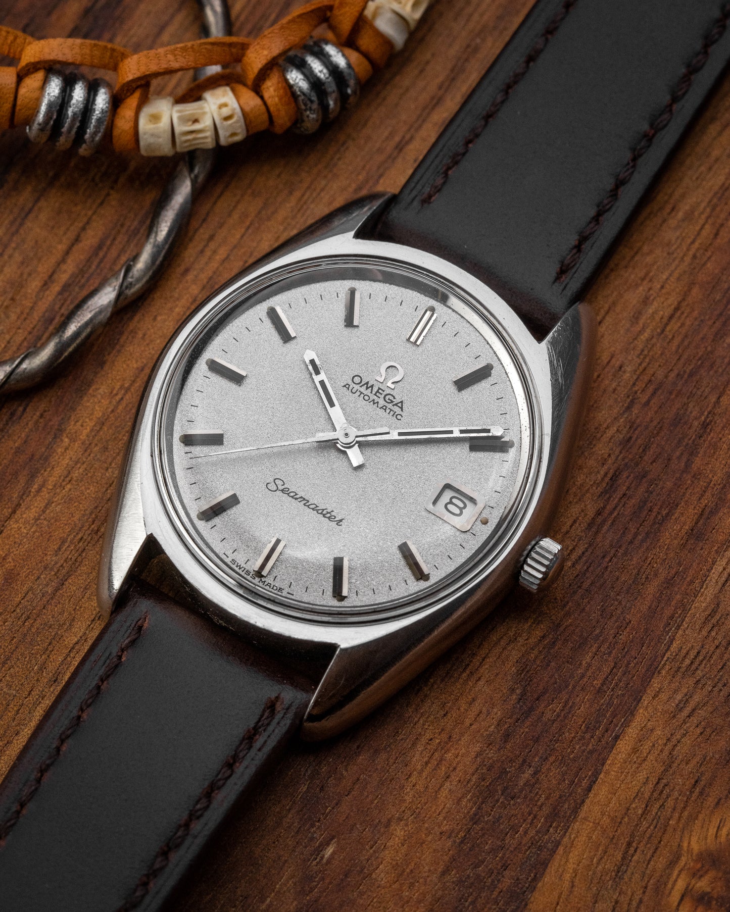 Omega Seamaster Automatic Date "Sparkle" dial Ref. 166.067 (Cal. 565)