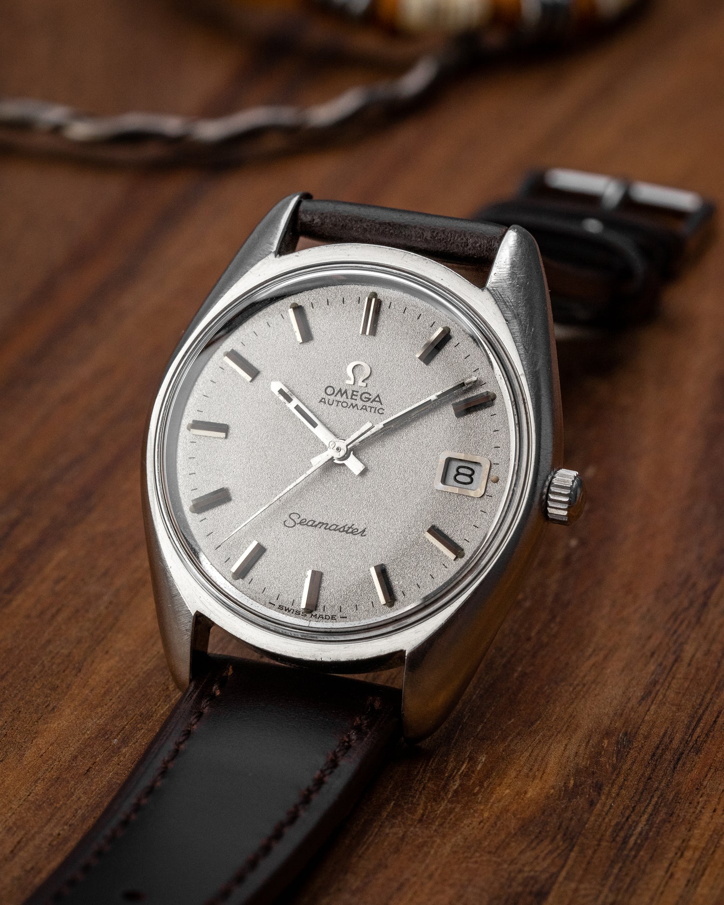 Omega Seamaster Automatic Date "Sparkle" dial Ref. 166.067 (Cal. 565)