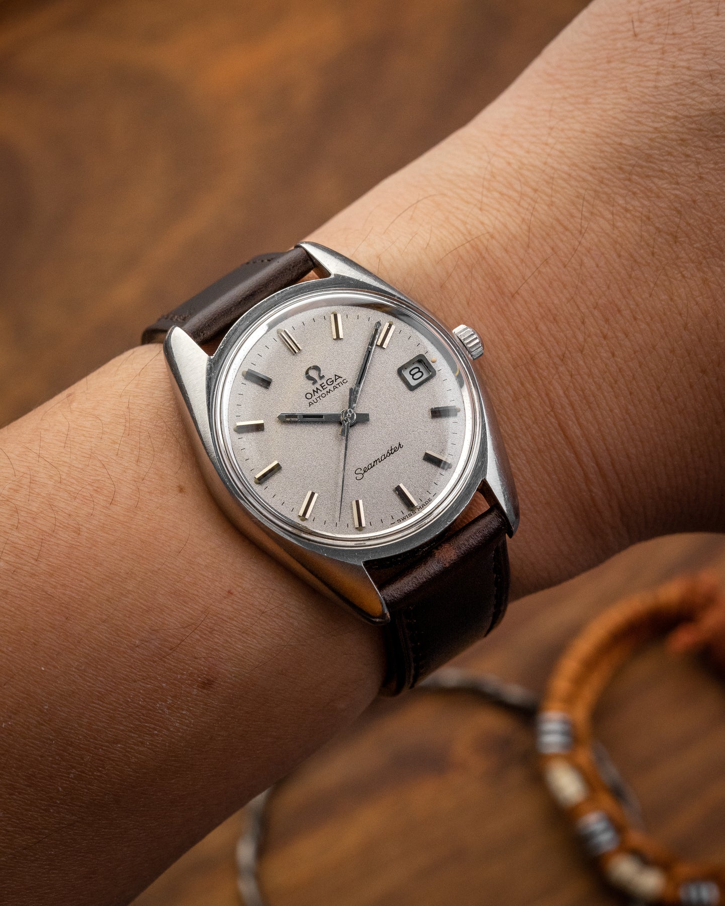 Omega Seamaster Automatic Date "Sparkle" dial Ref. 166.067 (Cal. 565)