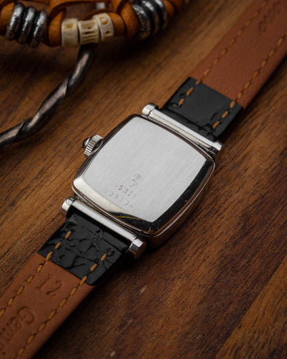 Corum Rectangular Cushion Grey Monogram dial Ladies Ref. 15321