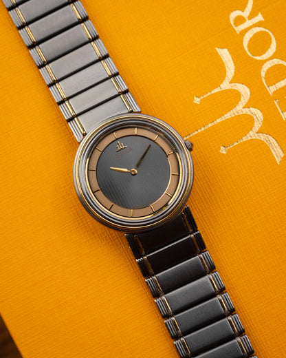 Credor Seiko Grey "Titanium + 18KT Bezel" Ref. 2F70-0090 (Full Set)