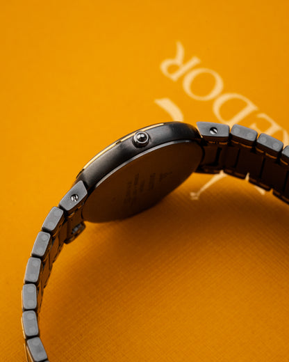 Credor Seiko Grey "Titanium + 18KT Bezel" Ref. 2F70-0090 (Full Set)