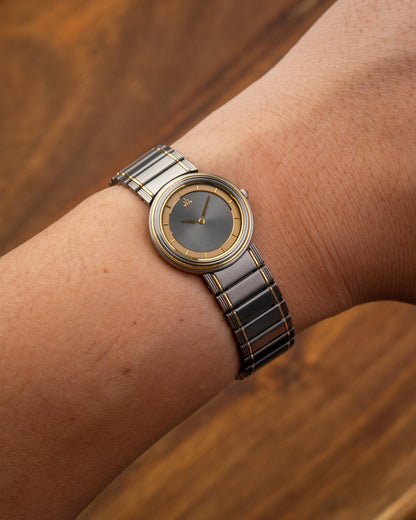 Credor Seiko Grey "Titanium + 18KT Bezel" Ref. 2F70-0090 (Full Set)