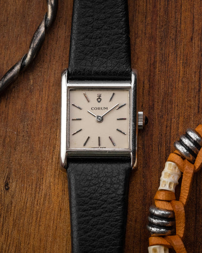 Corum "Tank" Cream White dial Ladies Ref. 15158 (Cal. ETA 2412)