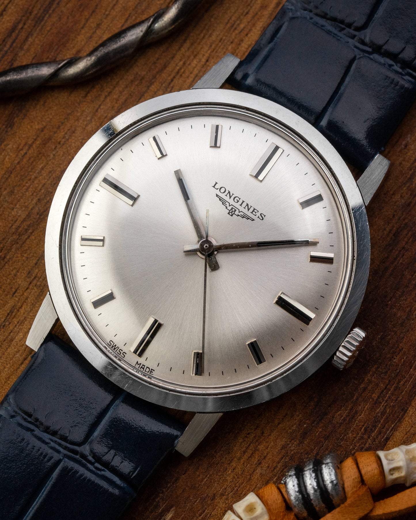 Longines "Calatrava" Domed Sunburst dial Ref. 7841-1 (Cal. 284)