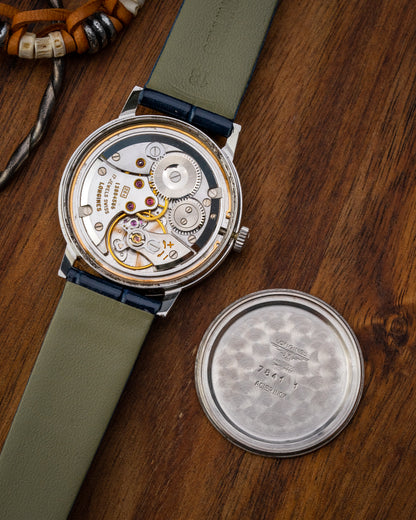 Longines "Calatrava" Domed Sunburst dial Ref. 7841-1 (Cal. 284)