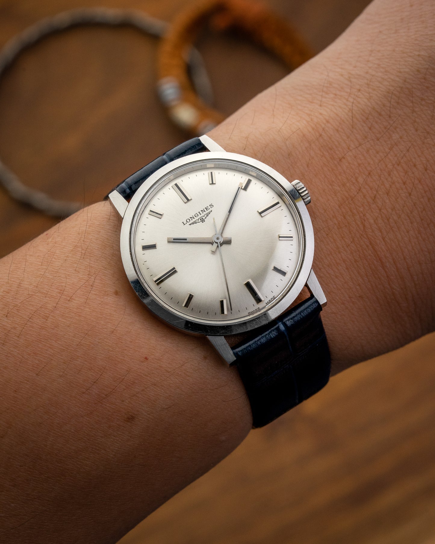 Longines "Calatrava" Domed Sunburst dial Ref. 7841-1 (Cal. 284)