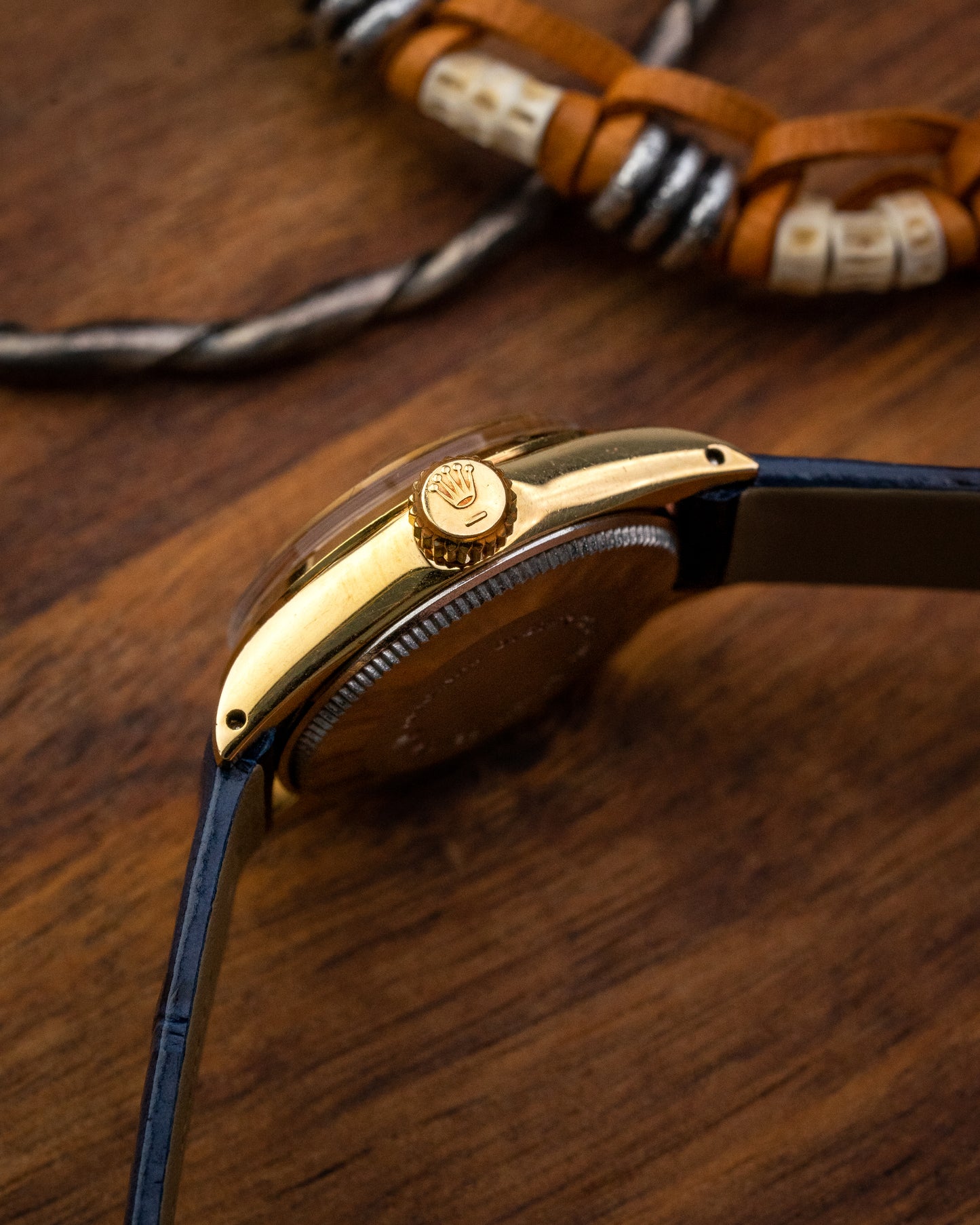 Tudor Princess Oysterdate "Lavender" dial Gold Ladies Ref. 7616/1 (Cal. ETA 2651)