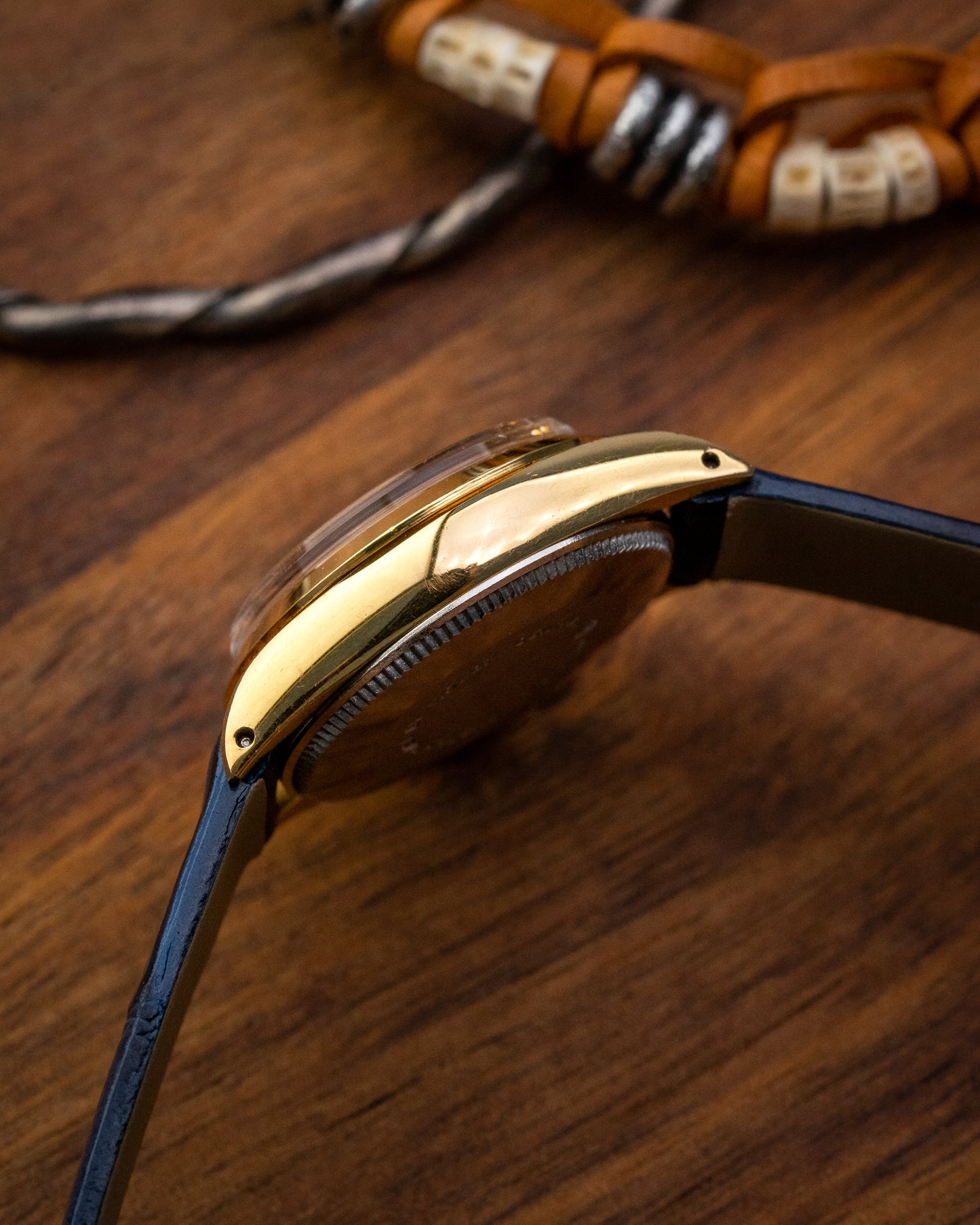 Tudor Princess Oysterdate "Lavender" dial Gold Ladies Ref. 7616/1 (Cal. ETA 2651)