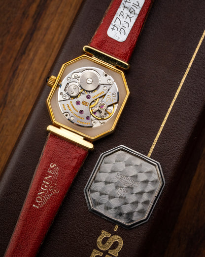 Longines "Mini Octagonal" Breguet Numeral Gold Ref. 3208 (Cal. 520)
