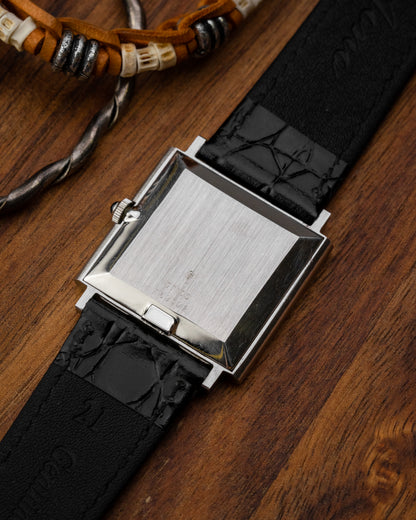 Corum Peseux Square Grey Linen dial Ref. 57155 (Cal. 7001)