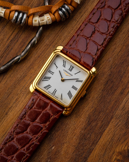 Longines Square "Gondolo" Roman dial Ref. 4284 (Cal. 817.4)