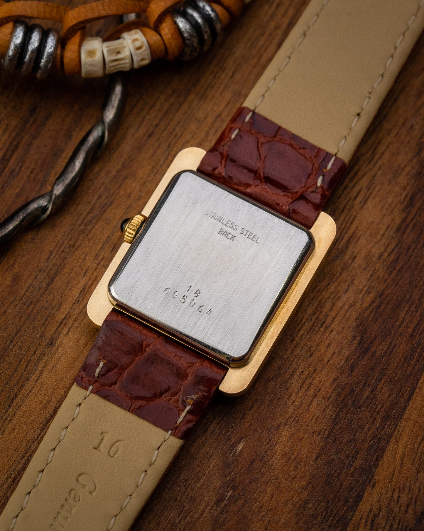 Longines Square "Gondolo" Roman dial Ref. 4284 (Cal. 817.4)
