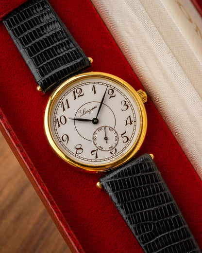 Longines Classique "Vendome" Breguet dial Gold Ref. 3207 (Cal. 846.4)