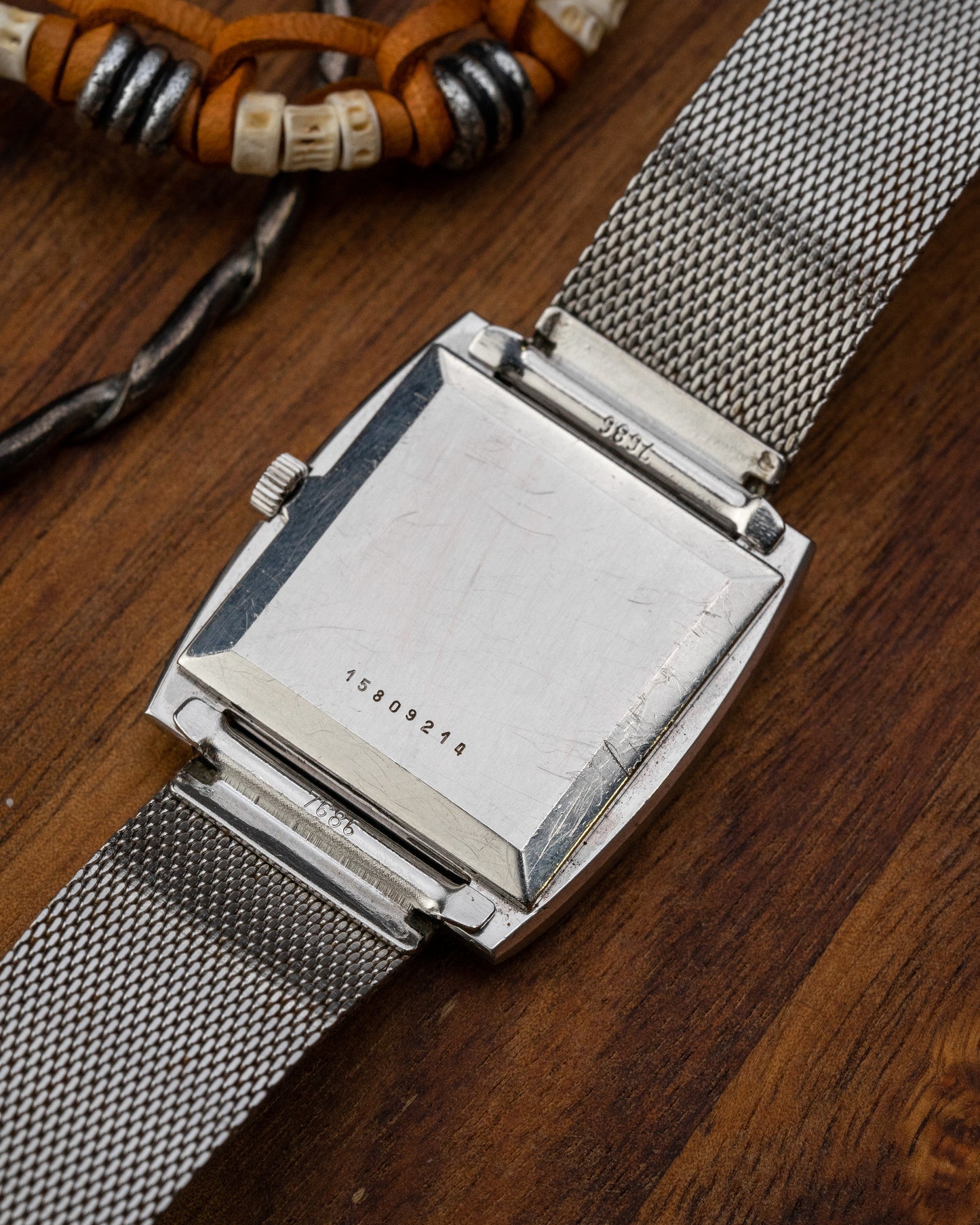 Longines Flagship "Square TV" Blue Racetrack dial Ref. 8416-1 (Cal. 428)