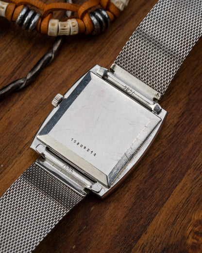 Longines Flagship "Square TV" Blue Racetrack dial Ref. 8416-1 (Cal. 428)