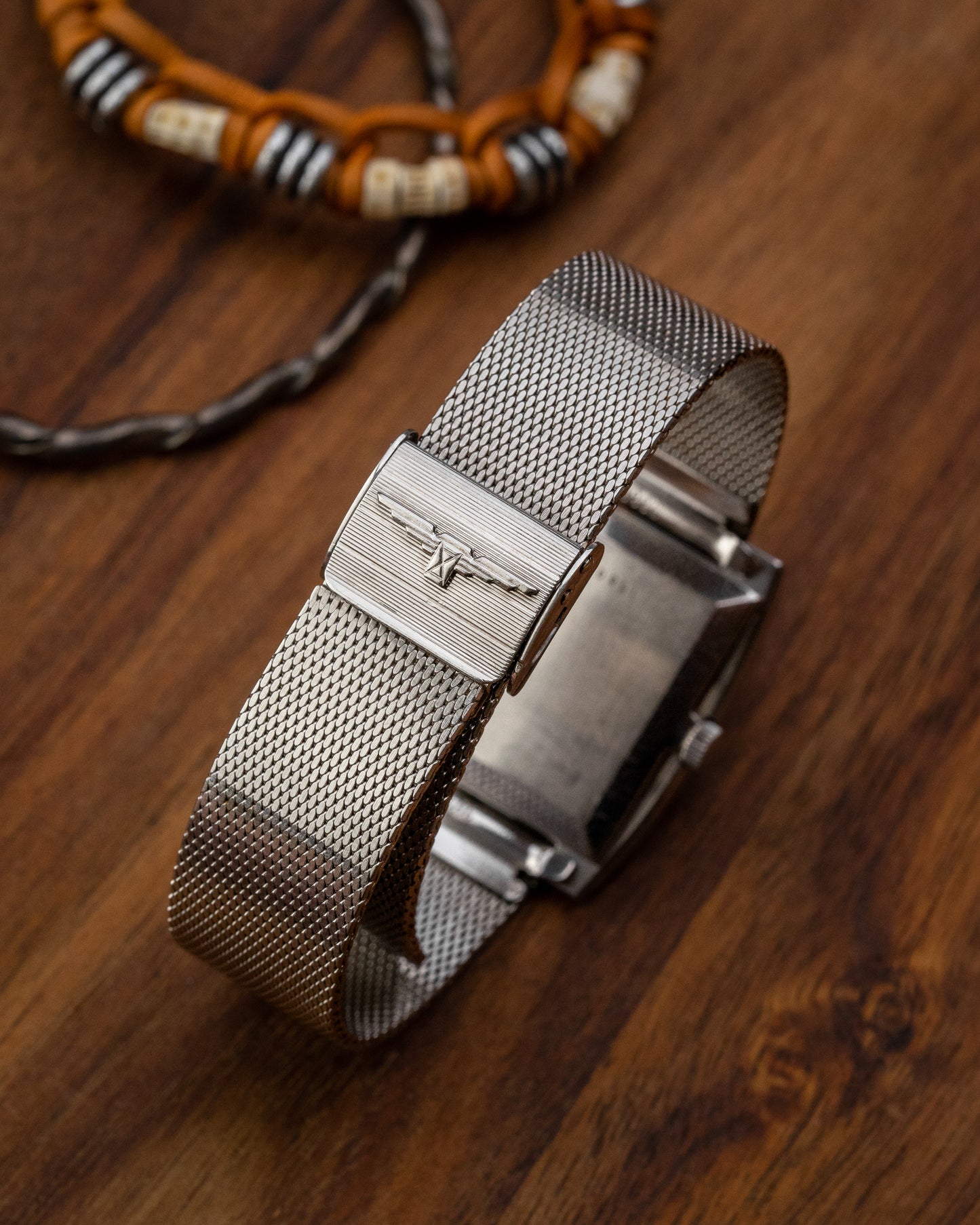 Longines Flagship "Square TV" Blue Racetrack dial Ref. 8416-1 (Cal. 428)
