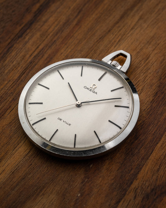 Omega De Ville Stainless Steel Pocket Watch Ref. 1311714 (Cal. 601)