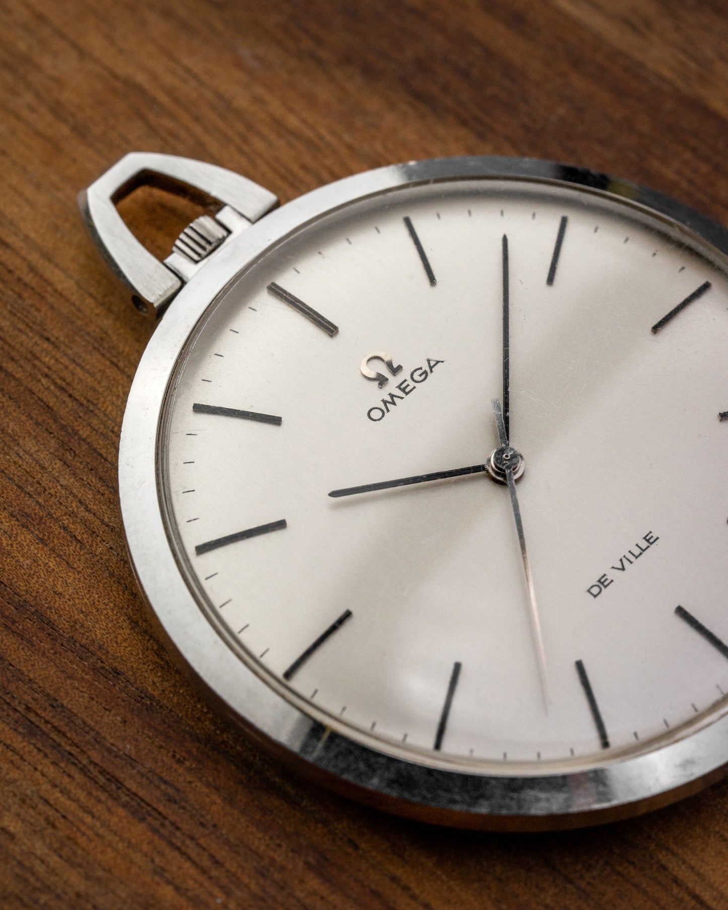 Omega De Ville Stainless Steel Pocket Watch Ref. 1311714 (Cal. 601)