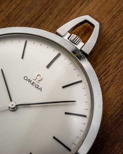 Omega De Ville Stainless Steel Pocket Watch Ref. 1311714 (Cal. 601)