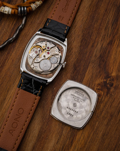 IWC Tonneau Roman Linen dial Ref. 2582 (Cal. 423)