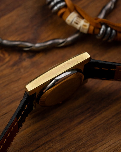 Longines Flagship "Tank Normale" Oval Roman dial Gold Ref. 4000-1 (Cal. 410)