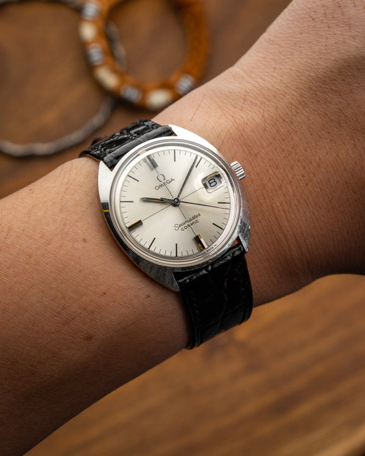 Omega Seamaster Cosmic Date Crosshair dial Ref. 136.016 (Cal. 613)