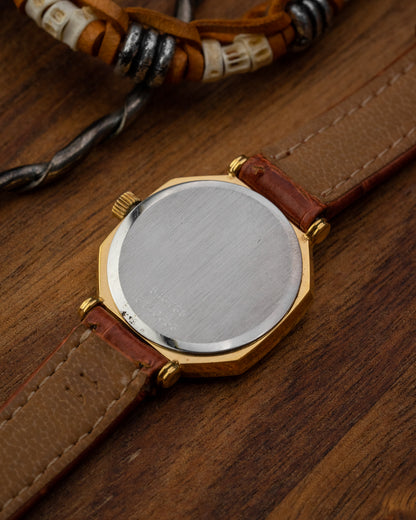 Universal Geneve Octagonal Quartz dial Gold Ladies Ref. 543735